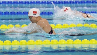 上海队唐钱婷夺得全运会女子200米蛙泳银牌