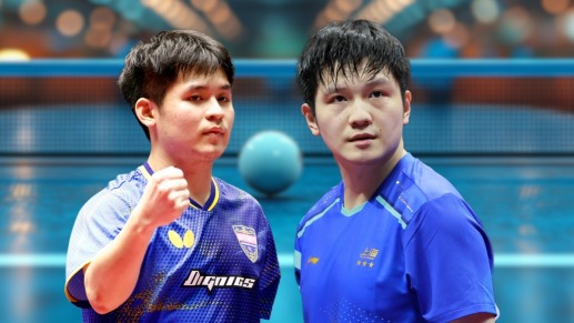 赛场屹线丨成功卫冕！樊振东夺得第十五届全运会乒乓球男单金牌