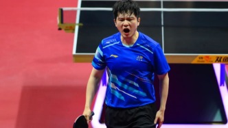 繼馬龍之后，樊振東成為第二名蟬聯(lián)全運(yùn)會(huì)乒乓球男單金牌球員