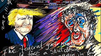 李公明|一周畫(huà)記:美國(guó)史上最長(zhǎng)時(shí)間的政府“停擺”