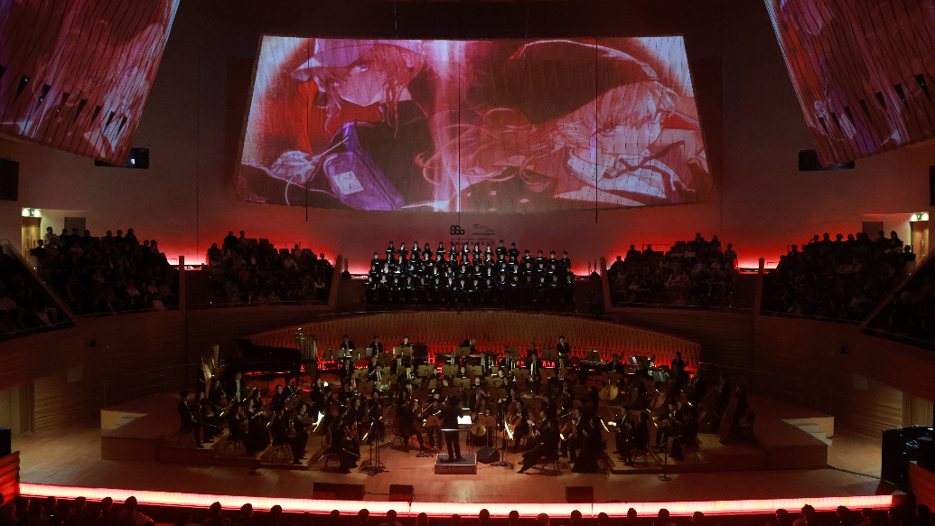 在交響音樂廳，聽一場游戲主題音樂會