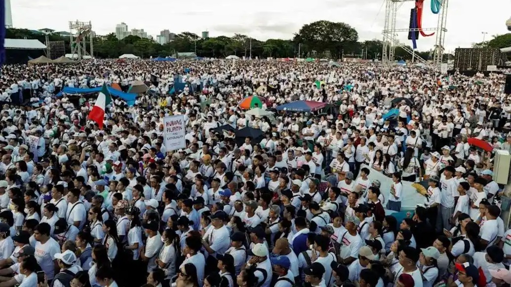 菲律賓65萬人參加反腐示威，要求徹查防洪“豆腐渣”工程