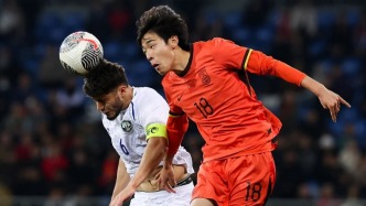 10人中國U22男足悶平烏茲別克斯坦，熊貓杯第二收官