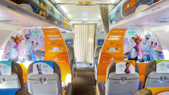 機(jī)場(chǎng)+航空+文旅，“瘋狂動(dòng)物城2”主題航班在浦東機(jī)場(chǎng)首飛