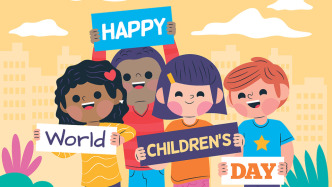 中國48城攜手青少年慶祝世界兒童日，響應(yīng)“敢作氣候擔(dān)當(dāng)”行動