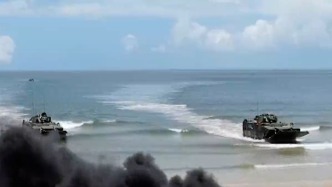 東部戰(zhàn)區(qū)發(fā)布戰(zhàn)器高清畫面：搶灘利器，為登陸而生