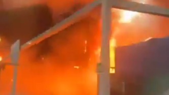 巴西貝倫COP30氣候大會會場起火