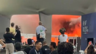 現(xiàn)場(chǎng)直擊：COP30會(huì)場(chǎng)突發(fā)火災(zāi)，“火情源于中國(guó)角”傳言不實(shí)