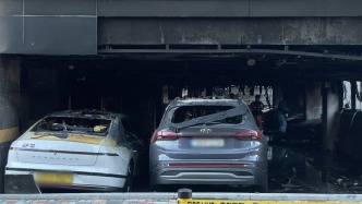 韓國(guó)首爾一公寓樓起火，50人因吸入濃煙送醫(yī)