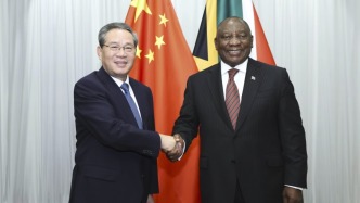 李強會見南非總統(tǒng)拉馬福薩