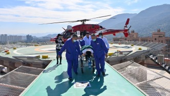 演练前突遇患者急症，福建协和医院航空救援秒变实战