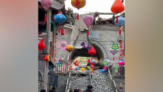 石家庄一景区亭楼部分建筑损坏滑落，当地通报：不是文物，无人员伤亡