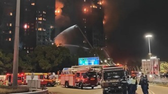 香港火災遇難人數(shù)升至55人，李家超社交平臺頭像已變黑白色