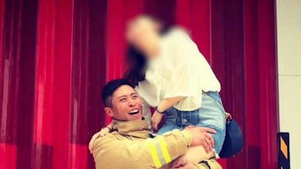 37岁香港殉职消防员何伟豪入职消防处约9年，与女友相恋近10年