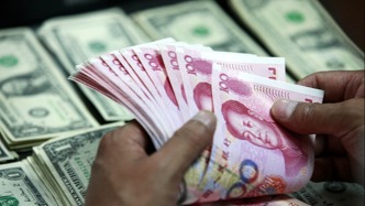 11月人民幣對美元即期匯率升值近0.48%