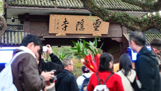 直播丨工作日预约爆满！直击杭州灵隐寺免票首日