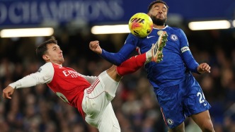 體壇聯(lián)播｜切爾西少一人1比1戰(zhàn)平阿森納，皇馬丟掉榜首位置