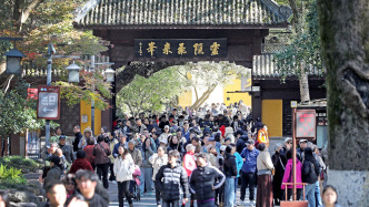 视频丨直击灵隐寺免费首日，较去年同期增长70％