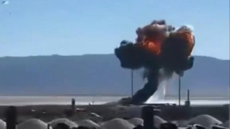 美空軍飛行表演隊(duì)一架F-16戰(zhàn)機(jī)墜毀，飛行員彈射逃生