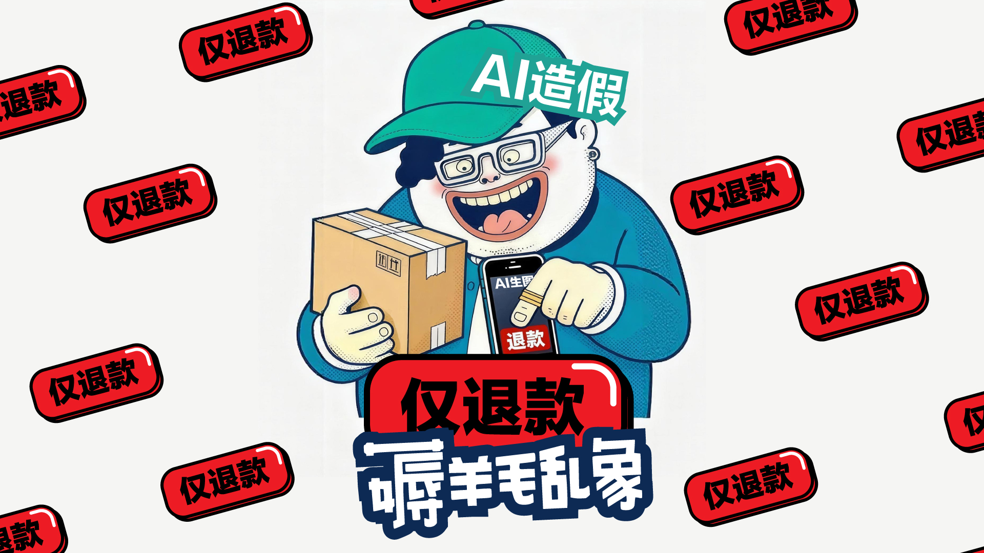 财晓得丨从薅羊毛到触红线，电商AI造假退款背后的多方博弈