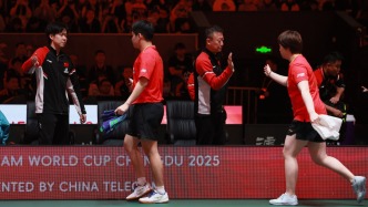 賽場屹線丨中國隊(duì)8：3戰(zhàn)勝韓國隊(duì)，十連勝晉級混團(tuán)世界杯決賽