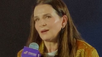 朱麗葉·比諾什：慶幸表達(dá)欲一直陪伴著我