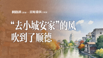 小城，何以生機(jī)勃勃丨“去小城安家”的風(fēng)吹到了順德