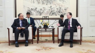 外交部副部長孫衛(wèi)東禮節(jié)性會見印度外交部聯(lián)秘高士