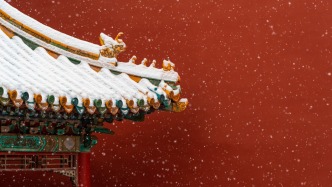 慢直播丨北京，初雪準點放映