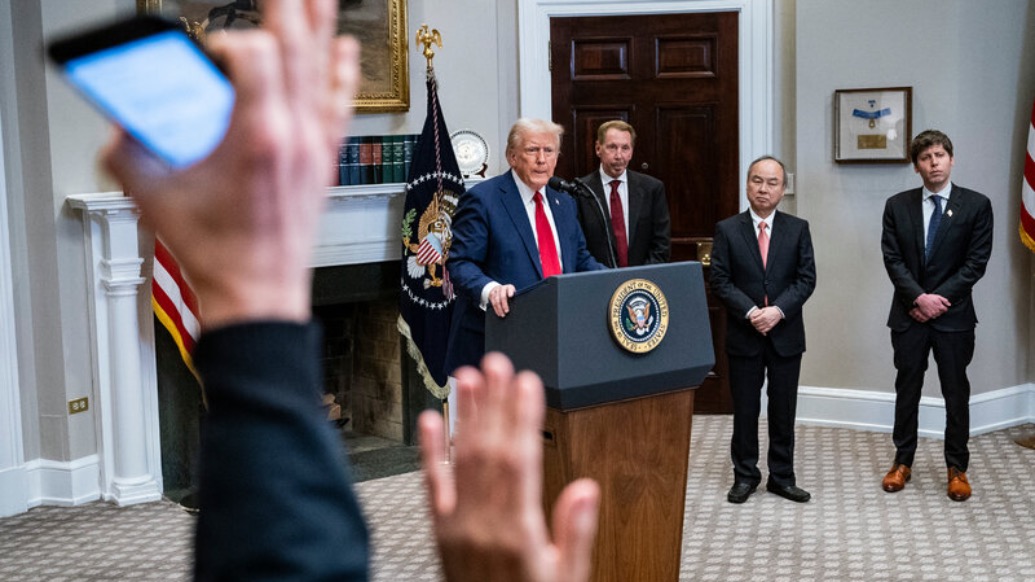 特朗普談人工智能競(jìng)爭(zhēng)，坦言羨慕中國(guó)團(tuán)結(jié)一致