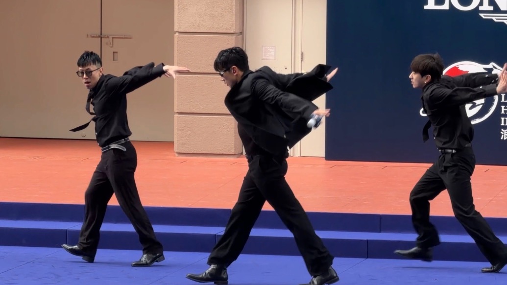 浪琴香港国际赛，“初代亚洲舞王”Rain引爆现场