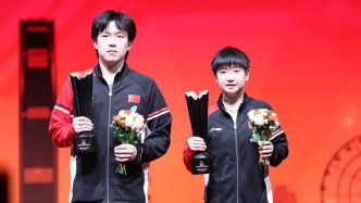 王楚欽和孫穎莎鎖定2026澳門單打世界杯參賽資格