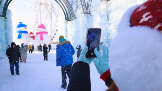 哈爾濱冰雪大世界開園首日觀察
