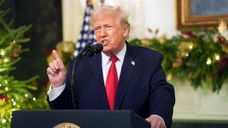 2.0任期首年经济成绩不及预期，特朗普首场年末演讲如何自夸？