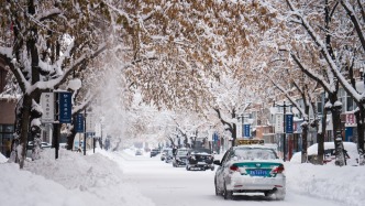 黑龍江發(fā)布暴雪紅色預(yù)警，局地將出現(xiàn)超20毫米降雪