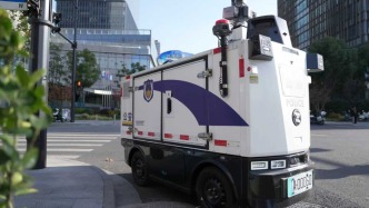 上海試點警用無人駕駛裝備，單臺4天勸離436輛違停車