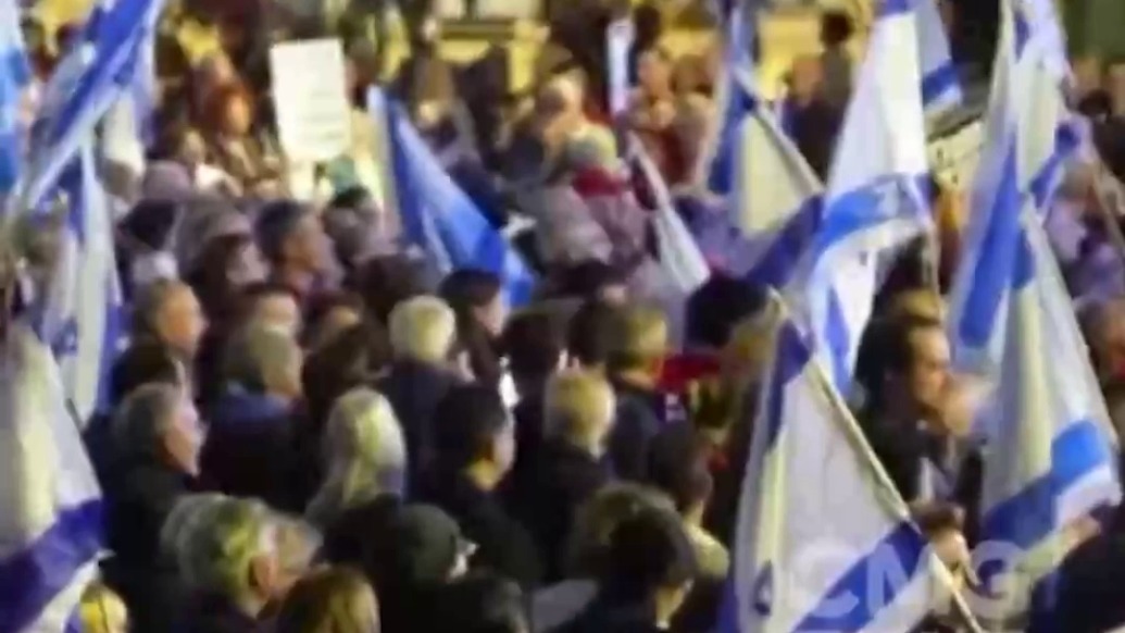 “受够他了！” 以色列抗议者要求总理内塔尼亚胡辞职