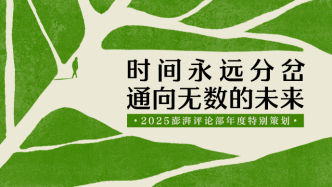 时间永远分岔，通向无数的未来：澎湃评论部年度特别策划即将推出