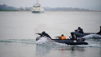 中老緬泰四國處置水上突發(fā)事件聯(lián)合演練在中國景哈舉行