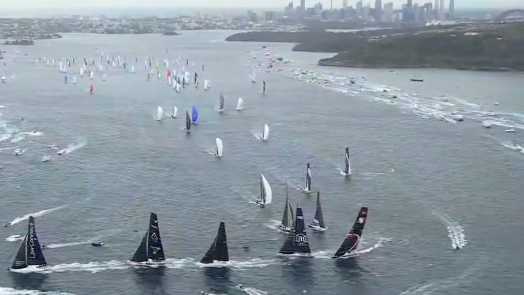 第80屆悉尼霍巴特帆船賽起航，奧運冠軍徐莉佳參賽