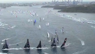 第80屆悉尼霍巴特帆船賽起航，奧運(yùn)冠軍徐莉佳參賽