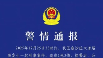 攀枝花警方通報一起刑事案件：1死3傷，嫌疑人已被抓獲歸案