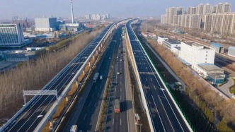 我國首個“6車道改12車道”高速公路改擴建項目建成通車