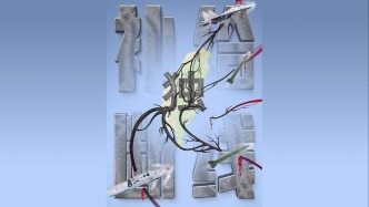 中國(guó)軍號(hào)發(fā)布軍事演習(xí)主題海報(bào)《補(bǔ)給斷線》