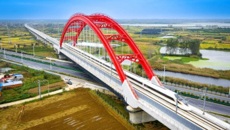 全长198公里，合新高铁合泗段今日开通运营