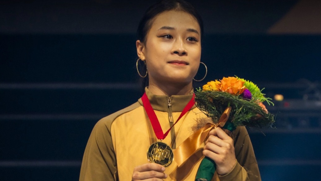 霹雳舞世锦赛冠军郭朴谈“大赛遇上生理期”：比赛时一紧张就忘了