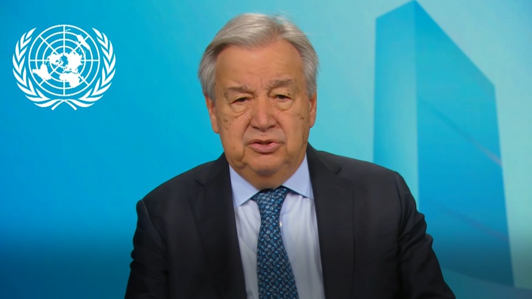 古特雷斯新年致辭：和平必須壓倒一切，國際社會應(yīng)堅(jiān)守和平