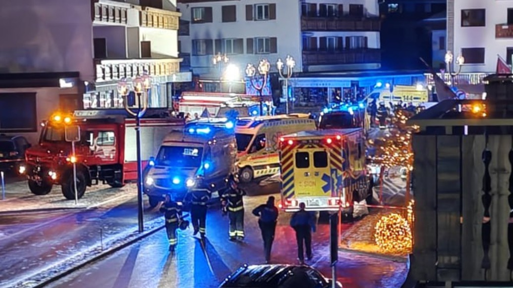 “新年噩梦”，瑞士滑雪胜地发生火灾已致数十人死亡，当地医院已满员