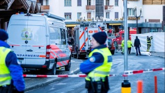 瑞士酒吧爆炸起火已致約40人死亡