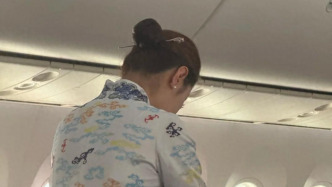 飞机颠簸或逃生时会不会变“暗器”？海航空姐统一戴长发簪引安全讨论，客服：发簪并不尖锐